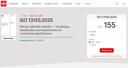 历史性突破 | upay钱包官网环境主导！首个由中国企业牵头编制的环卫装备ISO国际标准正式发布！